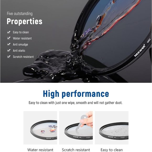 NEEWER 46mm Polarizer Filter - Picture 2 of 8